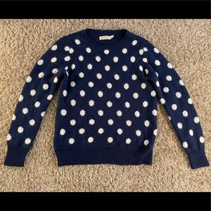 Faded Glory Polka Dotted Sweater